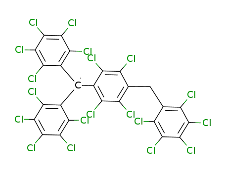α'H,α'H-nonadecachloro-4-benzyltriphenylmethyl radical