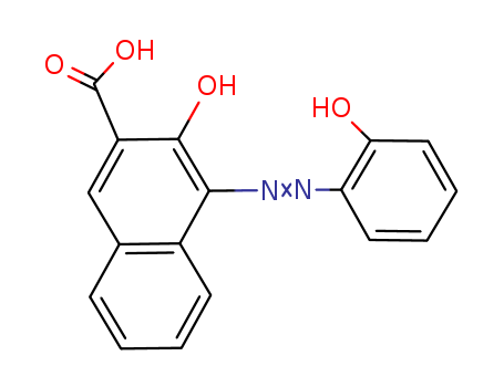 2-Naphthalenecarboxylic acid, 3-hydroxy-4-[(2-hydroxyphenyl)azo]-