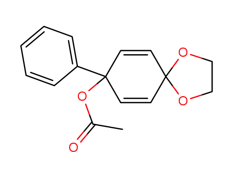 4-acetoxy-4-phenylcyclohexa-2,5-dienone ethylene acetal