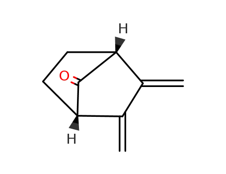 Molecular Structure of 38680-06-7 (2,3-dimethylidenebicyclo[2.2.1]heptan-7-one)