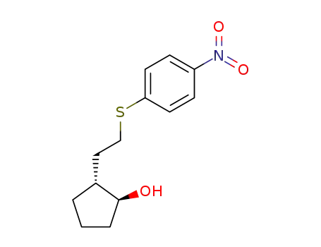 trans-2-(2'-hydroxycyclopentyl)ethyl p-nitrophenyl thioether