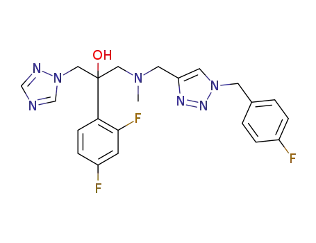 C<sub>22</sub>H<sub>22</sub>F<sub>3</sub>N<sub>7</sub>O