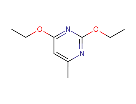 Molecular Structure of 55816-92-7 (2,4-diethoxy-6-methylpyrimidine)