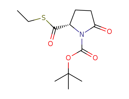 (2S)-2-[(에틸티오)카르보닐]-5-옥소-1-피롤리딘카르복실산 tert-부틸 에스테르