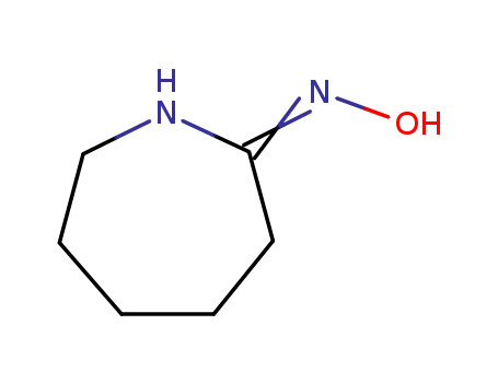 Molecular Structure of 19214-08-5 (AZEPAN-2-ONE OXIME)