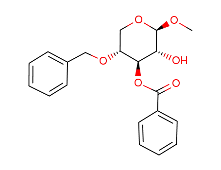 methyl 3-O-benzoyl-4-O-benzyl-β-D-xylopyranoside