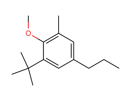 1-methoxy-2-tert-butyl-4-propyl-6-methylbenzene
