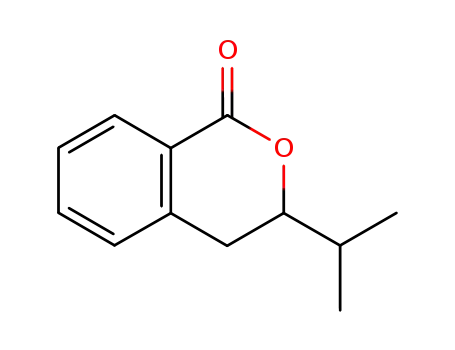 (+/-)-3-isopropyl-3,4-dihydroisocoumarin