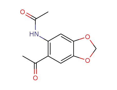 2'-acetylamino-4',5'-methylene-dioxyacetophenone