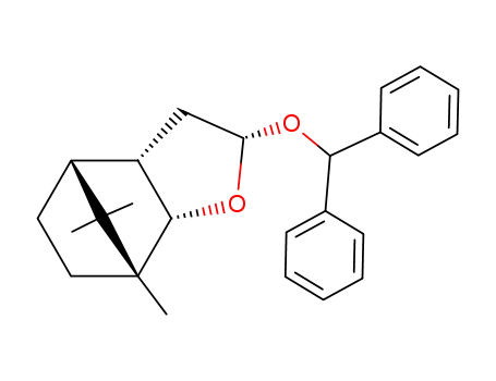 (1R,2S,4S,6S,7R)-4-Benzhydryloxy-1,10,10-trimethyl-3-oxa-tricyclo[5.2.1.0<sup>2,6</sup>]decane