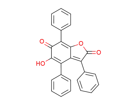 5-hydroxy-3,4,7-triphenylbenzofuran-2,6-dione