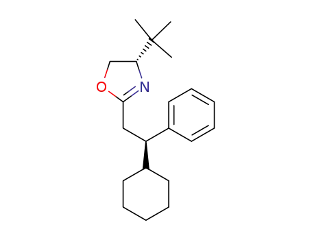 (S)-4-tert-Butyl-2-((R)-2-cyclohexyl-2-phenyl-ethyl)-4,5-dihydro-oxazole