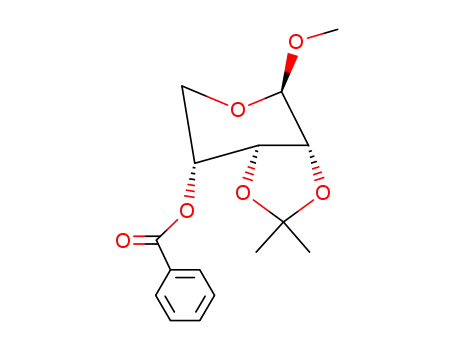 Methyl-4-O-benzoyl-2,3-O-isopropyliden-β-L-ribopyranosid