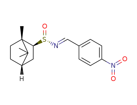 (S,1S,2S,4S,E)-N-(4-nitrobenzylidene)-1,7,7-trimethylbicyclo[2.2.1]heptane-2-sulfinamide