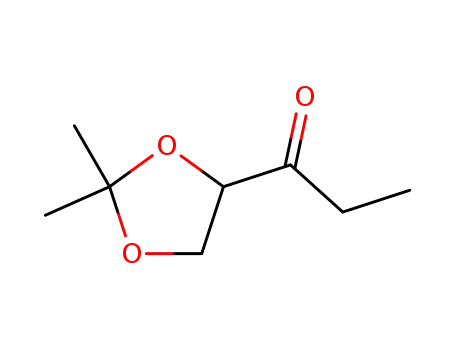 1-Propanone, 1-(2,2-dimethyl-1,3-dioxolan-4-yl)-, (R)-