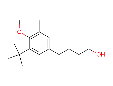 4-(4-methoxy-3-tert-butyl-5-methylphenyl)butanol