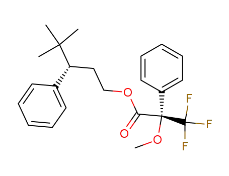 (S)-3,3,3-Trifluoro-2-methoxy-2-phenyl-propionic acid (S)-4,4-dimethyl-3-phenyl-pentyl ester