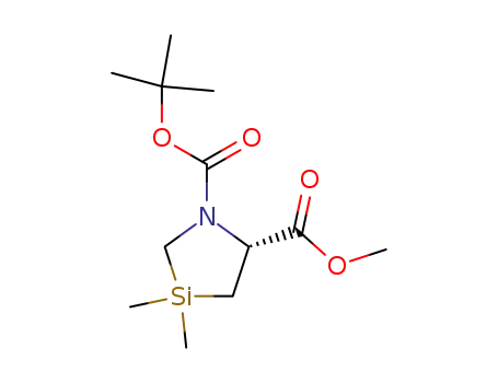 (R)-1-tert-butyl-5-methyl 3,3-dimethyl-1,3-azasilolidine-1,5-dicarboxylate