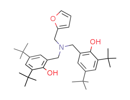 Phenol,
2,2'-[[(2-furanylmethyl)imino]bis(methylene)]bis[4,6-bis(1,1-dimethylethyl
)-