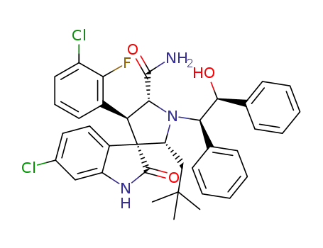 C<sub>37</sub>H<sub>36</sub>Cl<sub>2</sub>FN<sub>3</sub>O<sub>3</sub>