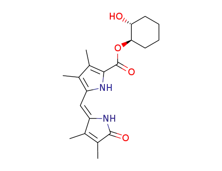 (1R,2R)-trans-cyclohexanediol mono<2,3,7,8-tetramethyl-(10H)-dipyrrin-1-one-9-carboxylate>