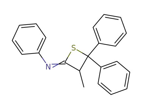 2-(Phenylimino)-3-methyl-4,4-diphenylthietane