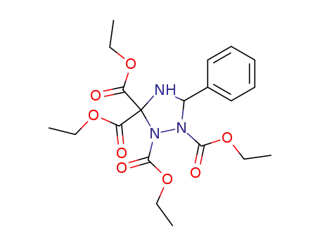 tetraethyl 5-phenyl-1,2,4-triazolidine-1,2,3,3-tetracarboxylate