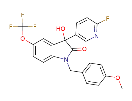 C<sub>22</sub>H<sub>16</sub>F<sub>4</sub>N<sub>2</sub>O<sub>4</sub>