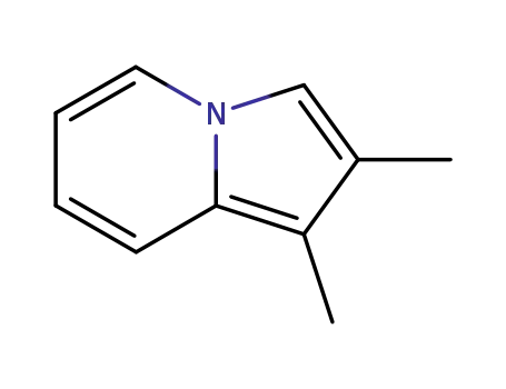 Molecular Structure of 1125-77-5 (1,2-Dimethylindolizine)