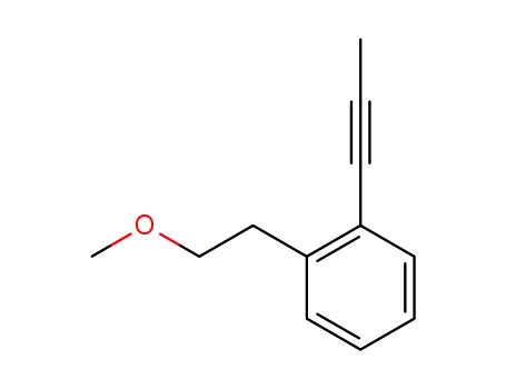 1-(2-methoxyethyl)-2-(prop-1-ynyl)benzene