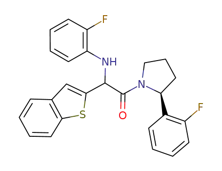 C<sub>26</sub>H<sub>22</sub>F<sub>2</sub>N<sub>2</sub>OS