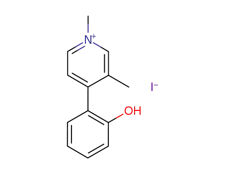 1,3-dimethyl-4-(2-hydroxyphenyl)pyridinium iodide