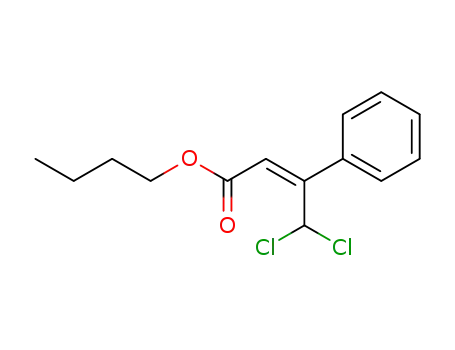 Butyl 4,4-dichloro-3-phenyl-2-butenoate