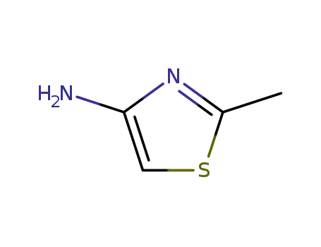 Molecular Structure of 103392-01-4 (4-Thiazolamine,  2-methyl-)