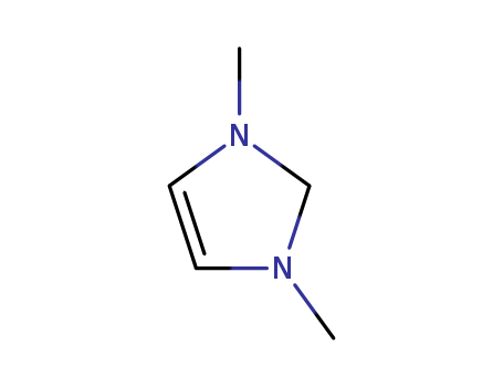 Molecular Structure of 118450-60-5 (1H-Imidazole, 2,3-dihydro-1,3-dimethyl-)