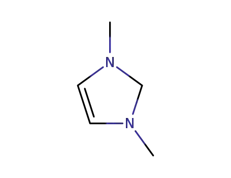 Molecular Structure of 118450-60-5 (1H-Imidazole, 2,3-dihydro-1,3-dimethyl-)