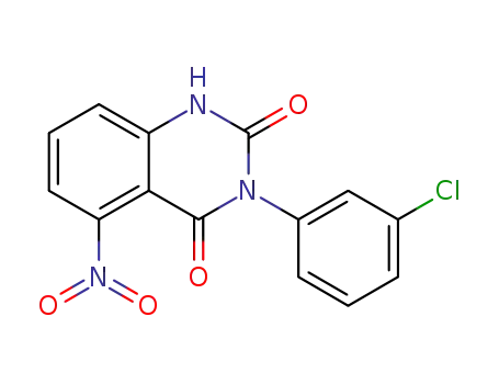 3-(3-chlorophenyl)-5-nitroquinazoline-2,4(1H,3H)-dione