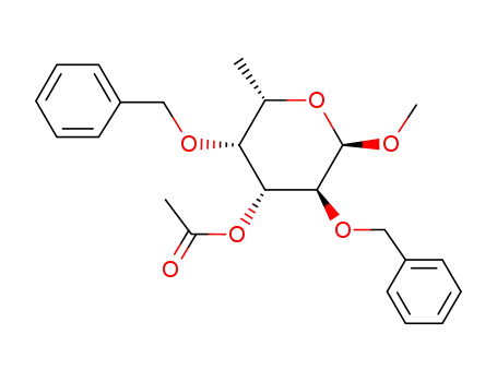 methyl 3-O-acetyl-2,4-di-O-benzyl-α-L-fucopyranoside