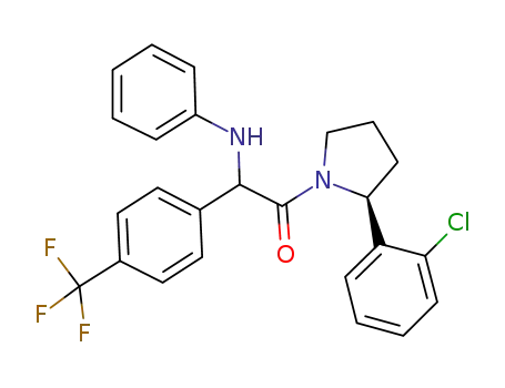 C<sub>25</sub>H<sub>22</sub>ClF<sub>3</sub>N<sub>2</sub>O