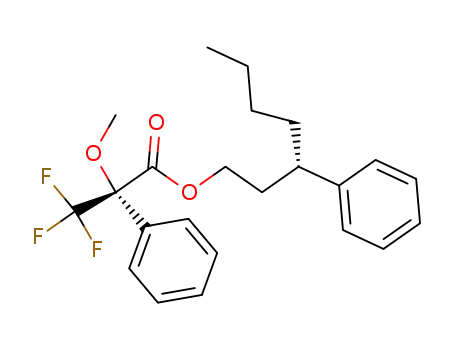 (S)-3,3,3-Trifluoro-2-methoxy-2-phenyl-propionic acid (S)-3-phenyl-heptyl ester