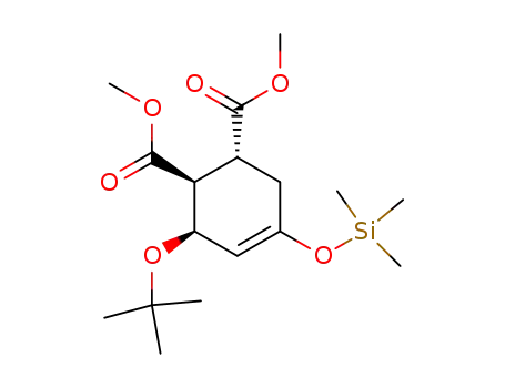 (1R,2S,3R)-3-tert-Butoxy-5-trimethylsilanyloxy-cyclohex-4-ene-1,2-dicarboxylic acid dimethyl ester