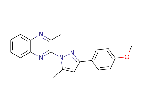 1-(3'-methylquinoxalin-2'-yl)-3-(4-methoxyphenyl)-5-methylpyrazole