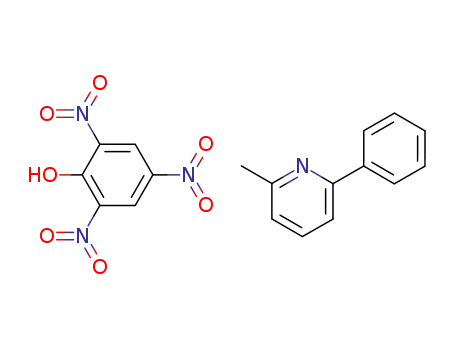 2-methyl-6-phenyl-pyridine; picrate