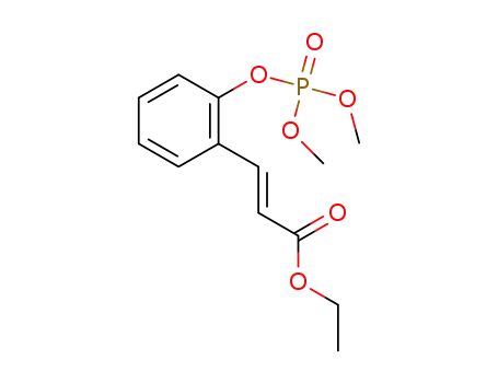 (E)-ethyl 3-(2-((dimethoxyphosphoryl)oxy)phenyl)acrylate