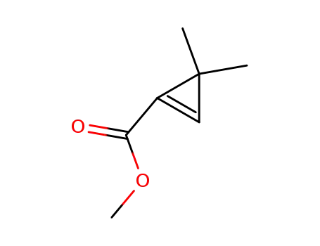 1-Cyclopropene-1-carboxylic acid, 3,3-dimethyl-, methyl ester (8CI,9CI)