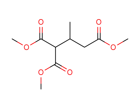 Molecular Structure of 65844-74-8 (2-methylpropan-1,1,3-tricarboxylic acid trimethyl ester)