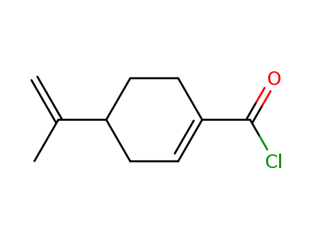 1-시클로헥센-1-카르보닐 클로라이드, 4-(1-메틸에테닐)-(9CI)