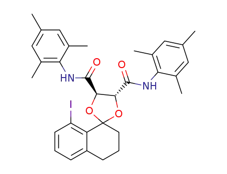 (4R,5R)-8'-iodo-N<sup>4</sup>,N<sup>5</sup>-dimesityl-3',4'-dihydro-2'H-spiro[[1,3]dioxolane-2,1'-naphthalene]-4,5-dicarboxamide