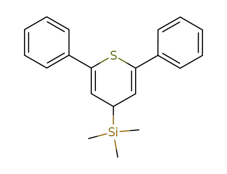 Silane, (2,6-diphenyl-4H-thiopyran-4-yl)trimethyl-