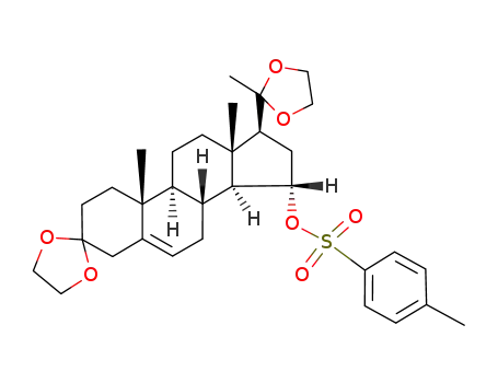 3,3:20,20-bis(ethylenedioxy)pregn-5-en-15α-ol p-toluenesulfonate